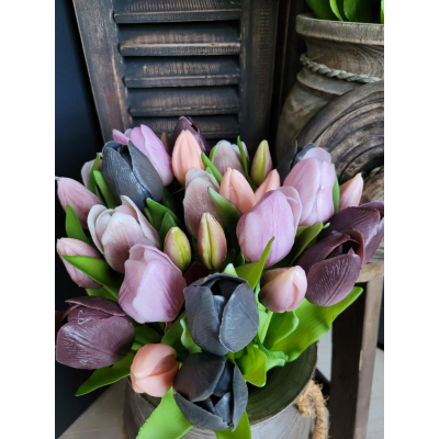 Tulpen mix Mauve 30cm